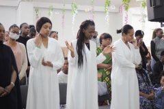 Cérémonie de baptême du 24 avril 2022